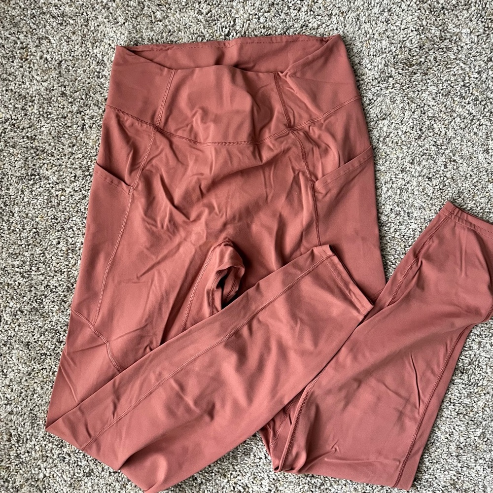 Gymshark Whitney Everyday Pocket Leggings -Canyon Red